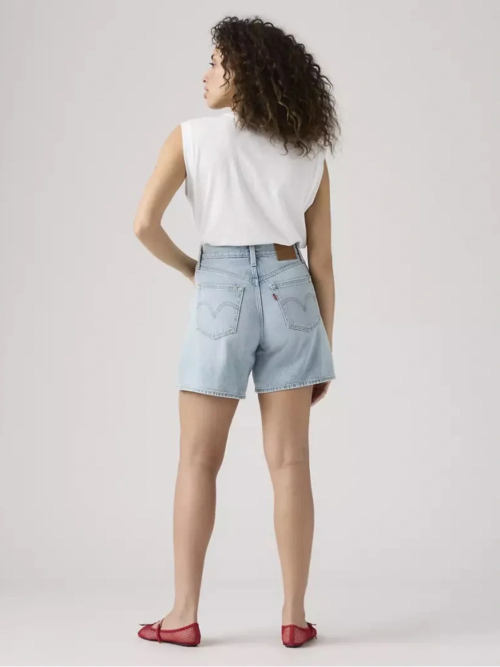 Levi’s high rise baggy women’s shorts